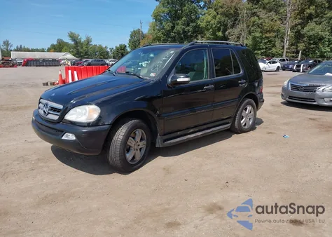 2005 Mercedes-Benz Ml 500 4Matic from USA, damaged, VIN 4JGAB75E55A537925
